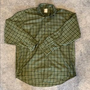 Brooks Brothers green button up size L